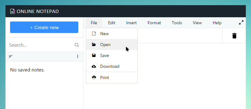 Open text file in Panseo